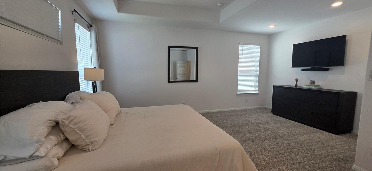 Furnished interior view inside a new home in , Houston (Image 10).