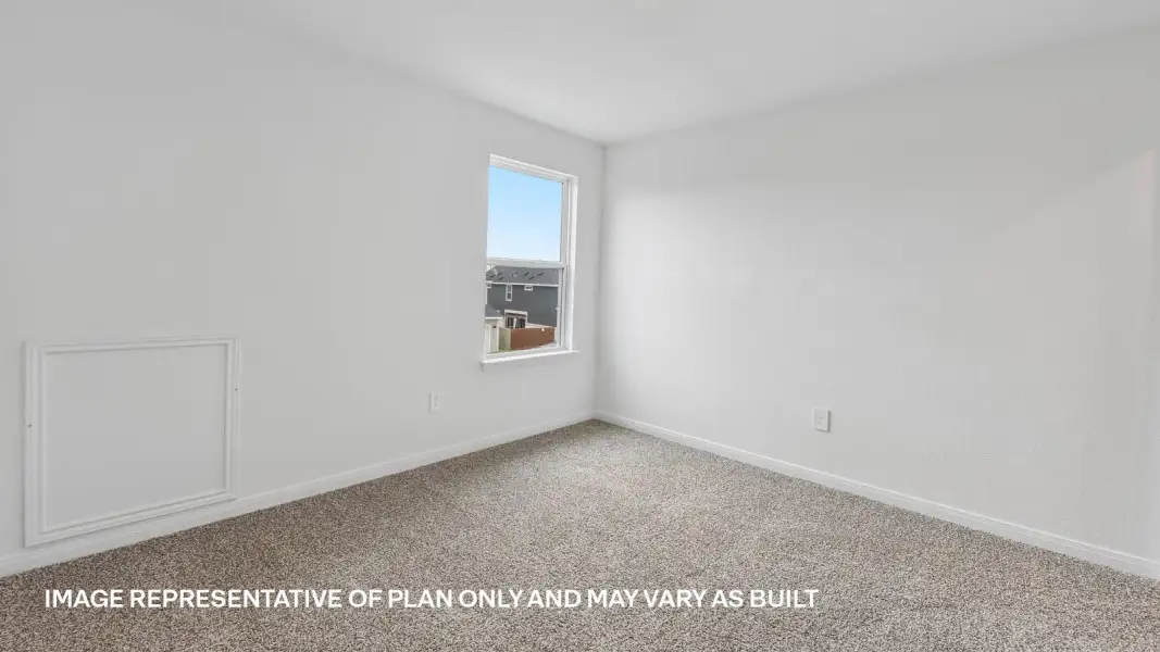 Spacious, unfurnished interior of a new home in Avery Centre, Round Rock (Image 51).