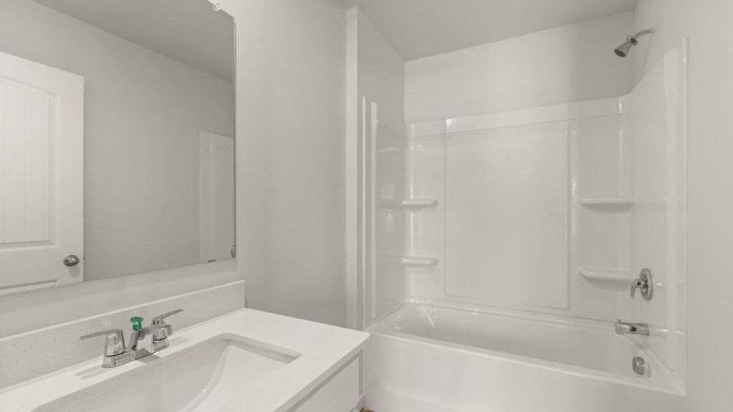 Furnished interior view inside a new home in Grandview at Lanier, Dawsonville (Image 11).