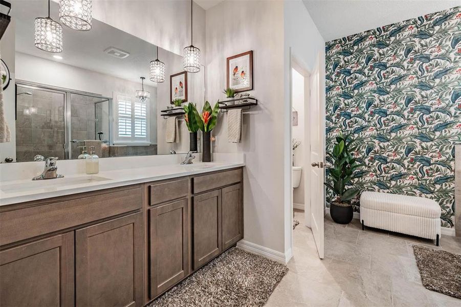 Furnished interior view inside a new home in Deerbrook, Land O' Lakes (Image 14).