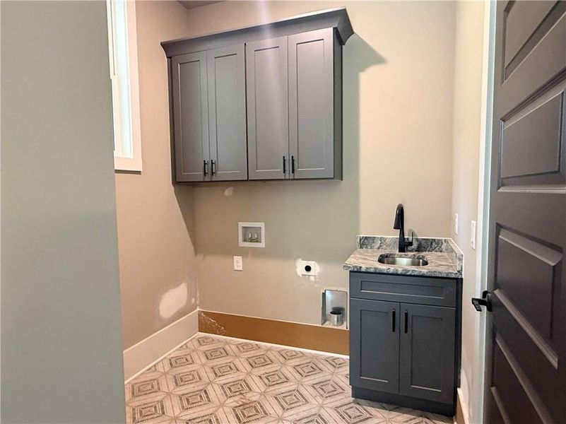 Furnished interior view inside a new home in , Flowery Branch (Image 15).