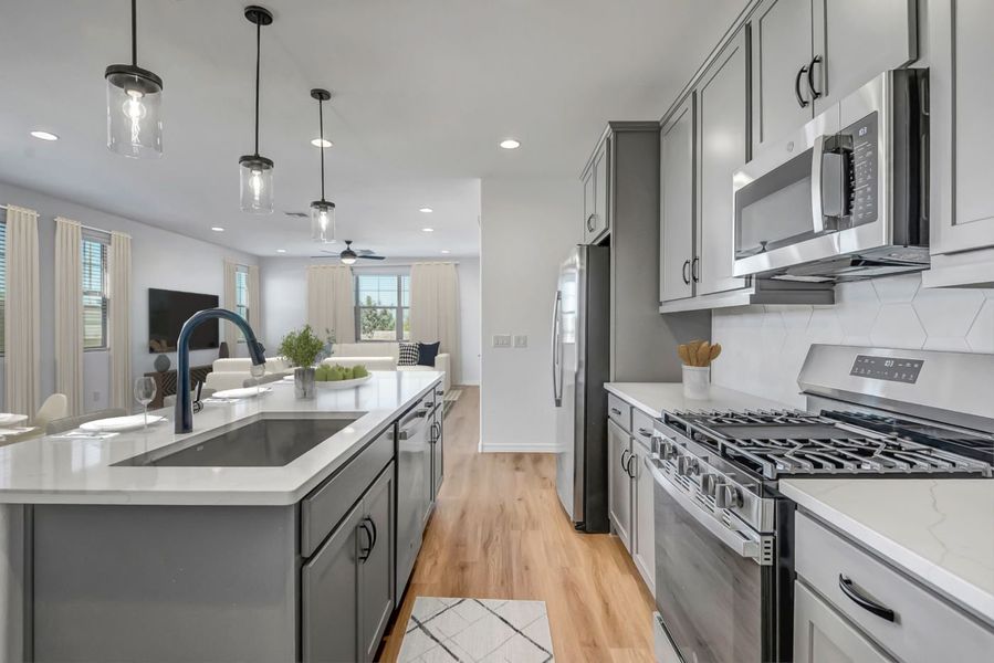 Furnished interior view inside a new home in Ironwood Villages at North Creek, Queen Creek (Image 36). Furnished interior view inside a new home in Ironwood Villages at North Creek, Queen Creek (Image 36).