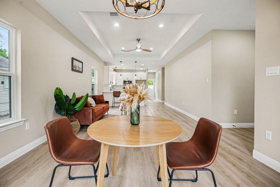 Furnished interior view inside a new home in , La Marque (Image 14).