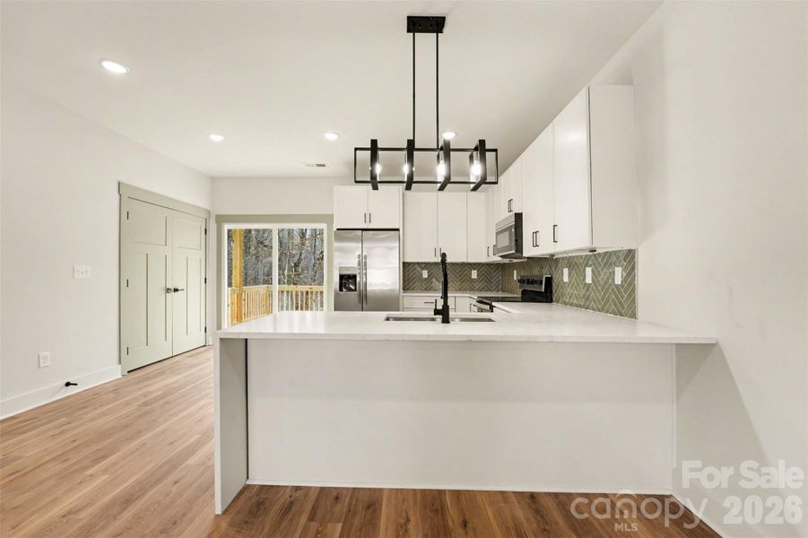 Furnished interior view inside a new home in , Cherryville (Image 4).