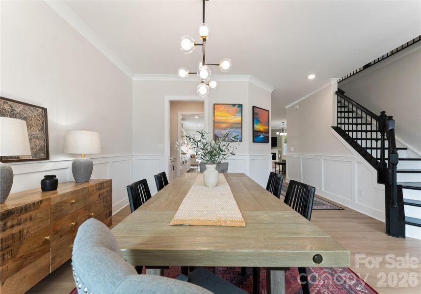 Furnished interior view inside a new home in Avienmore, Charlotte (Image 34). Furnished interior view inside a new home in Avienmore, Charlotte (Image 34).