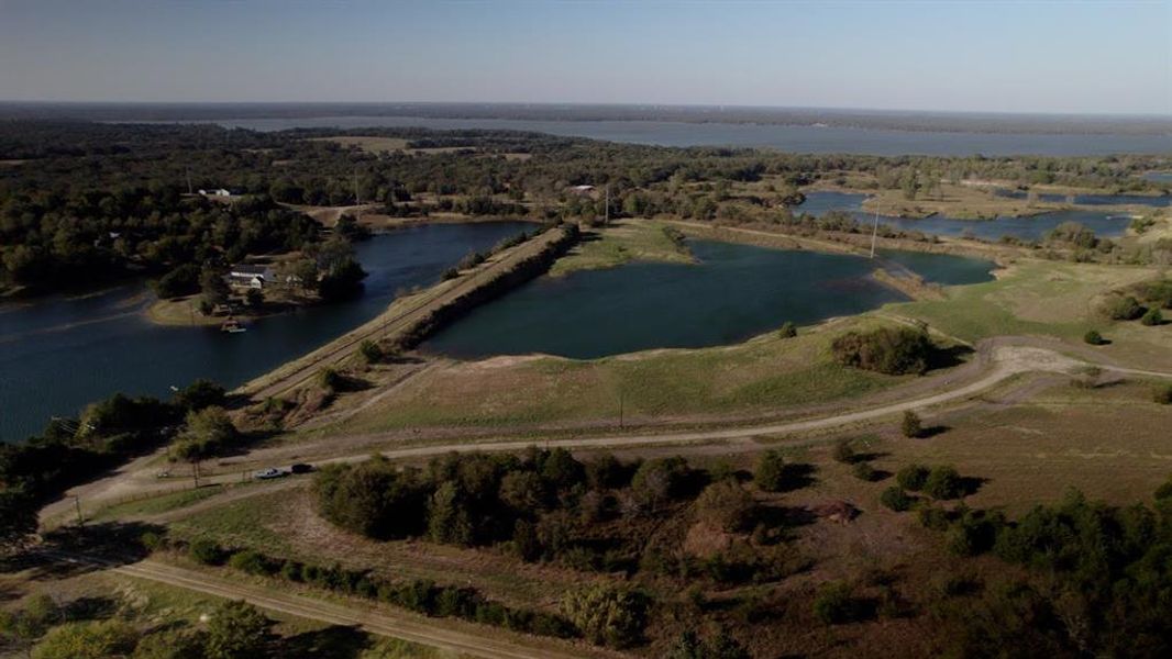 Before construction of location.