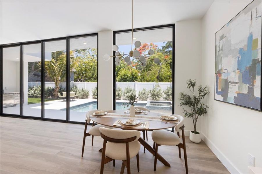 Furnished interior view inside a new home in , Bradenton (Image 9).