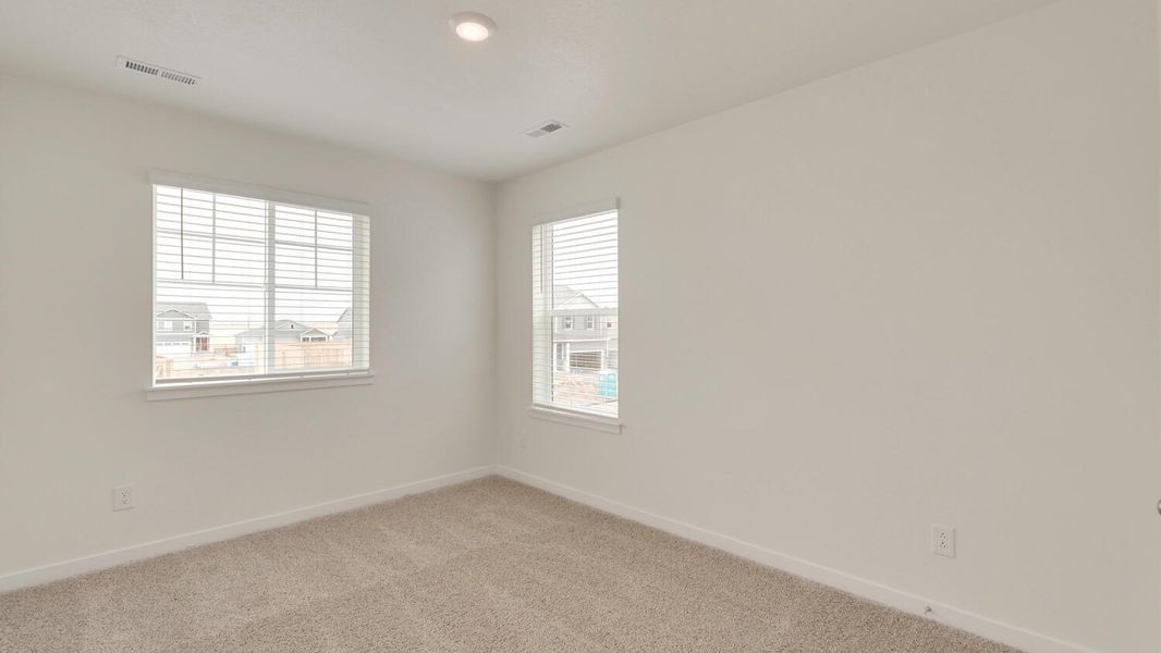 Representative unfurnished interior of a home built from the Cabral by D.R. Horton in The Ridge at Lorson Ranch, Colorado Springs (Image 17).