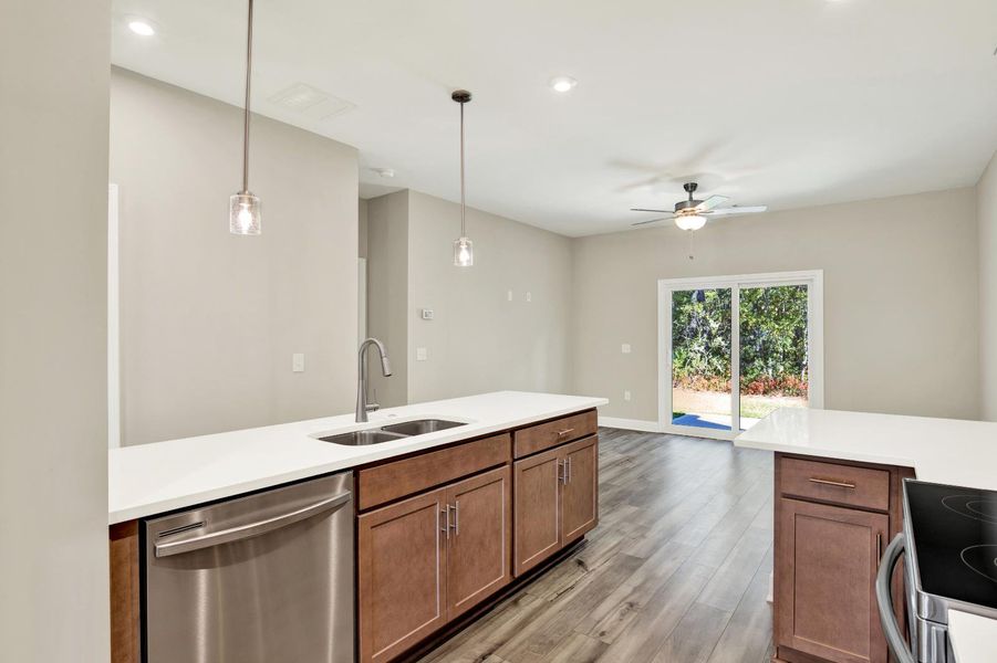 Bright Kitchen with Drift Cabinets and Open Dining Area – 238 Haisley Run