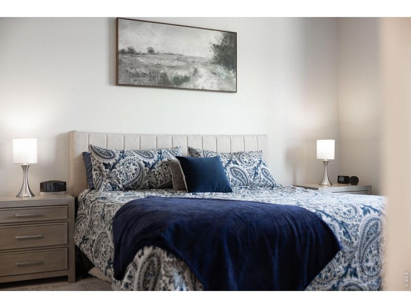 Furnished interior view inside a new home in Wilder at Timnath Ranch, Timnath (Image 14).