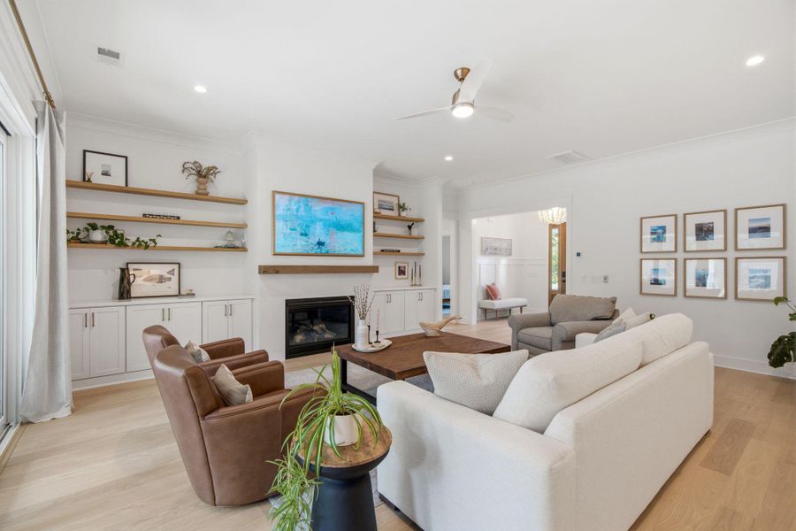Furnished interior view inside a new home in , Mount Pleasant (Image 8).
