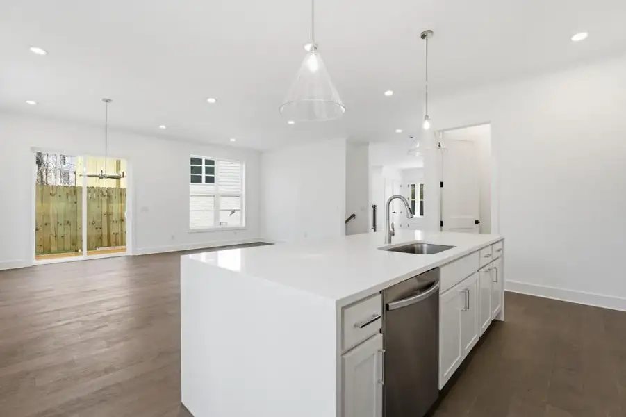 Furnished interior view inside a new home in , Roswell (Image 7).