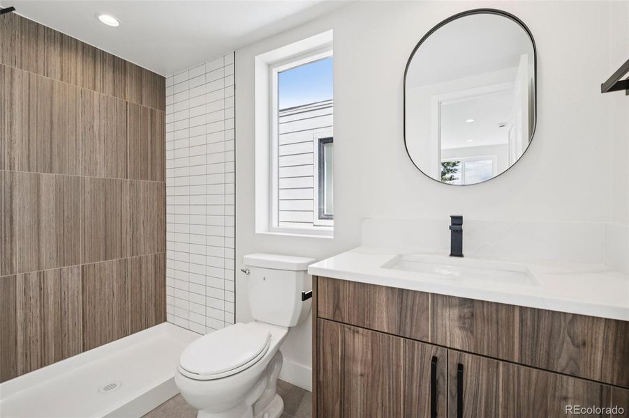 Furnished interior view inside a new home in , Denver (Image 33).