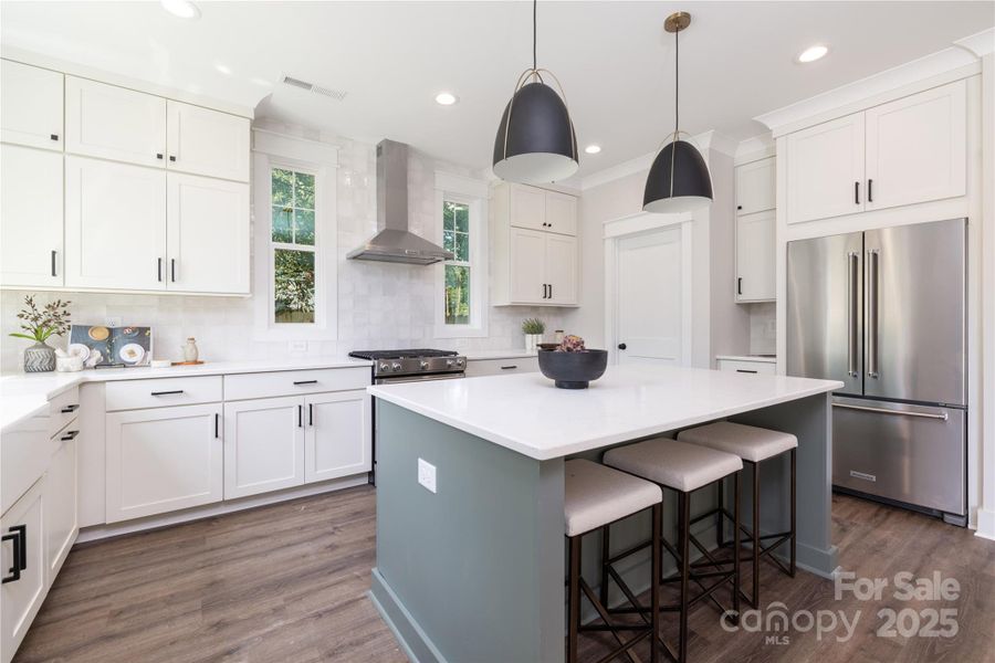 Furnished interior view inside a new home in , Charlotte (Image 8). Furnished interior view inside a new home in , Charlotte (Image 8).