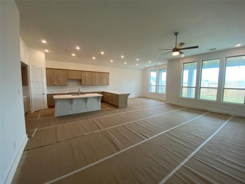 In-progress construction of a new home in Riceland, Mont Belvieu, TX (Image 29).