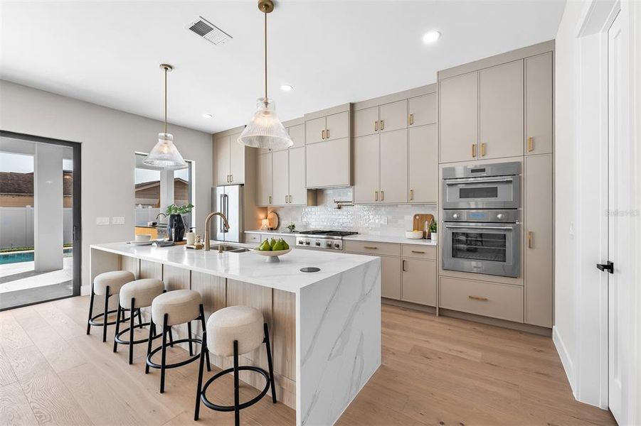 Furnished interior view inside a new home in College Park, Orlando (Image 41).