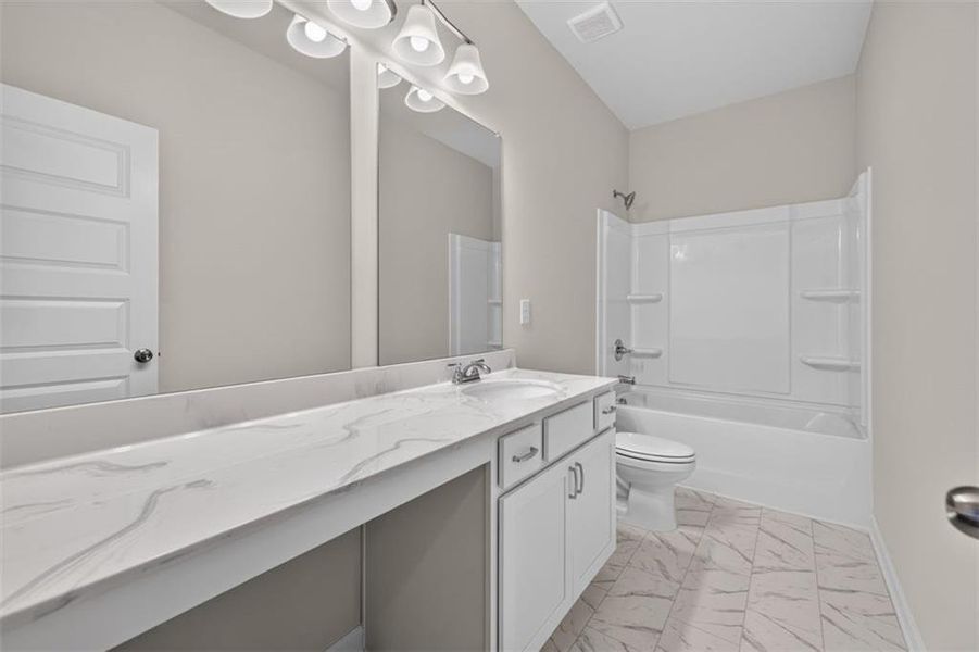Furnished interior view inside a new home in Jones Ridge, Dallas (Image 16). Furnished interior view inside a new home in Jones Ridge, Dallas (Image 16).