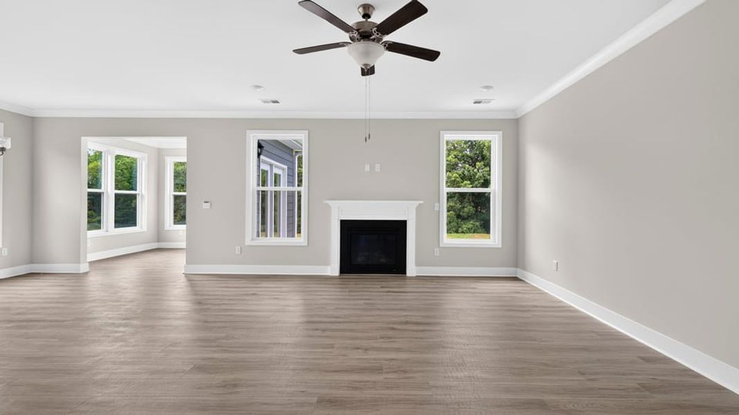 Spacious, unfurnished interior of a new home in Adams Glen, Greenville (Image 26). Spacious, unfurnished interior of a new home in Adams Glen, Greenville (Image 26).