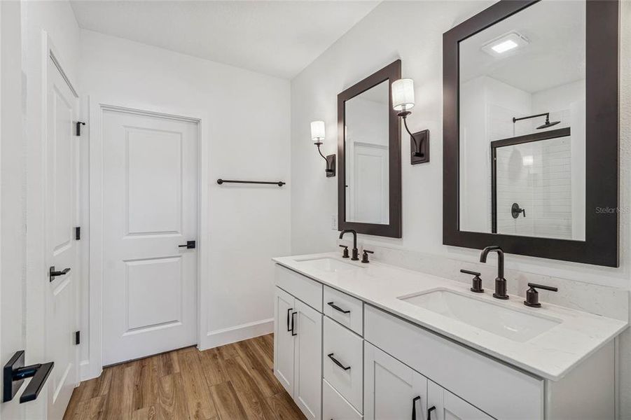 Furnished interior view inside a new home in Aspire at Glen Aire, Ocala (Image 4).