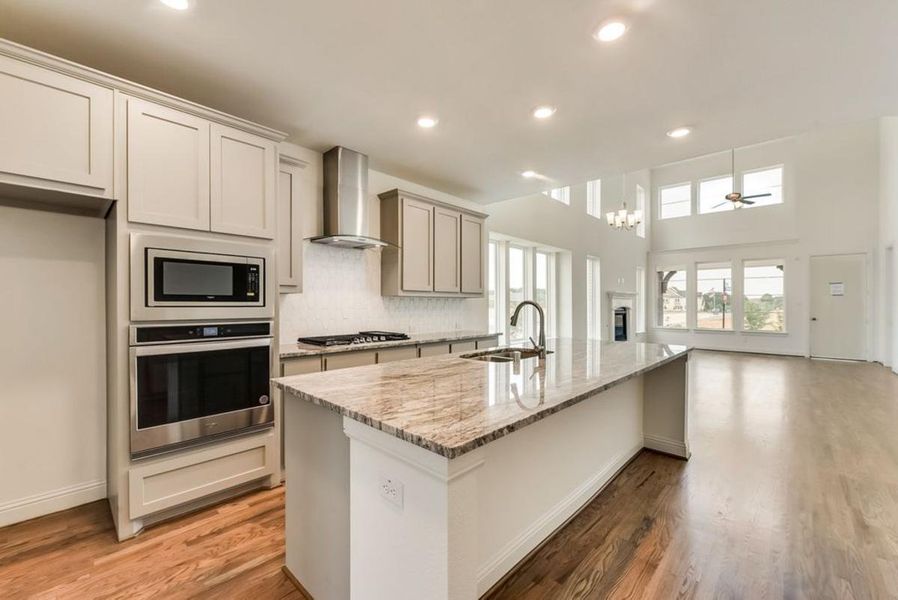 Furnished interior view inside a new home in Walton Ridge, Corinth (Image 6).
