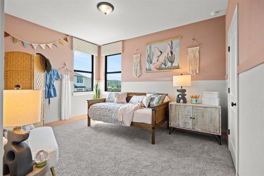 Furnished interior view inside a new home in Sweetwater, Austin (Image 19).