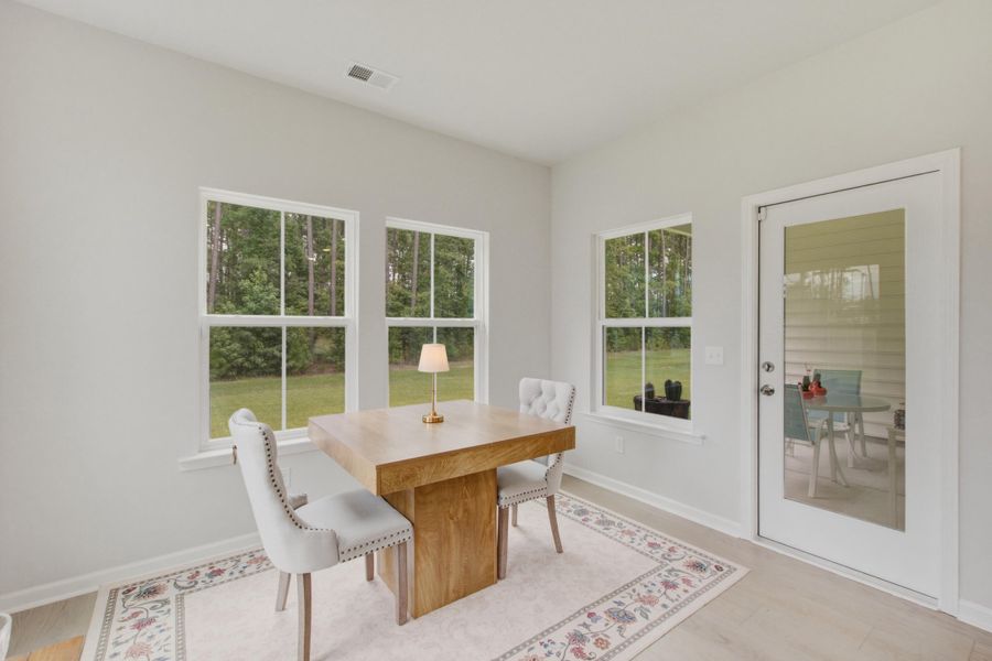 Furnished interior view inside a new home in , Moncks Corner (Image 34). Furnished interior view inside a new home in , Moncks Corner (Image 34).