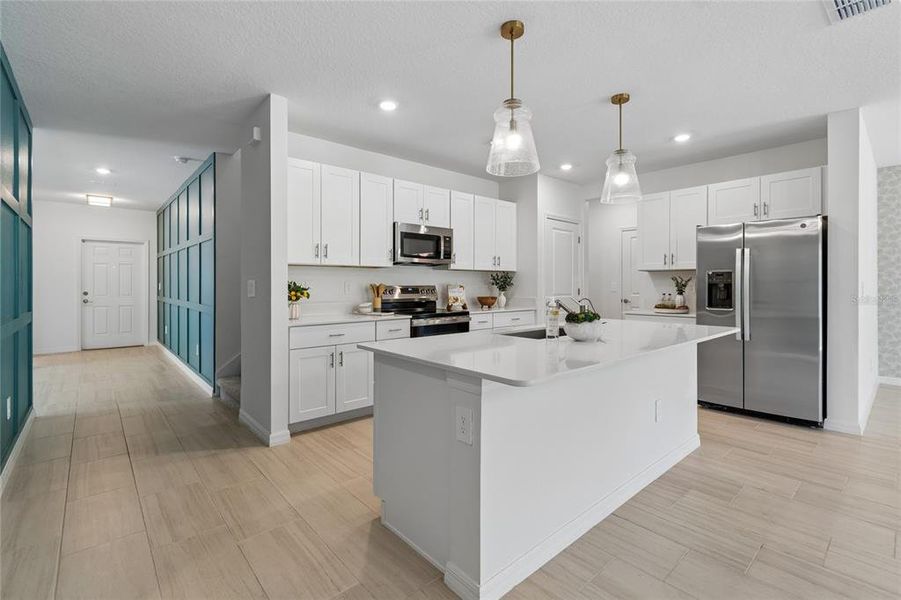 Furnished interior view inside a new home in , Land O' Lakes (Image 6).