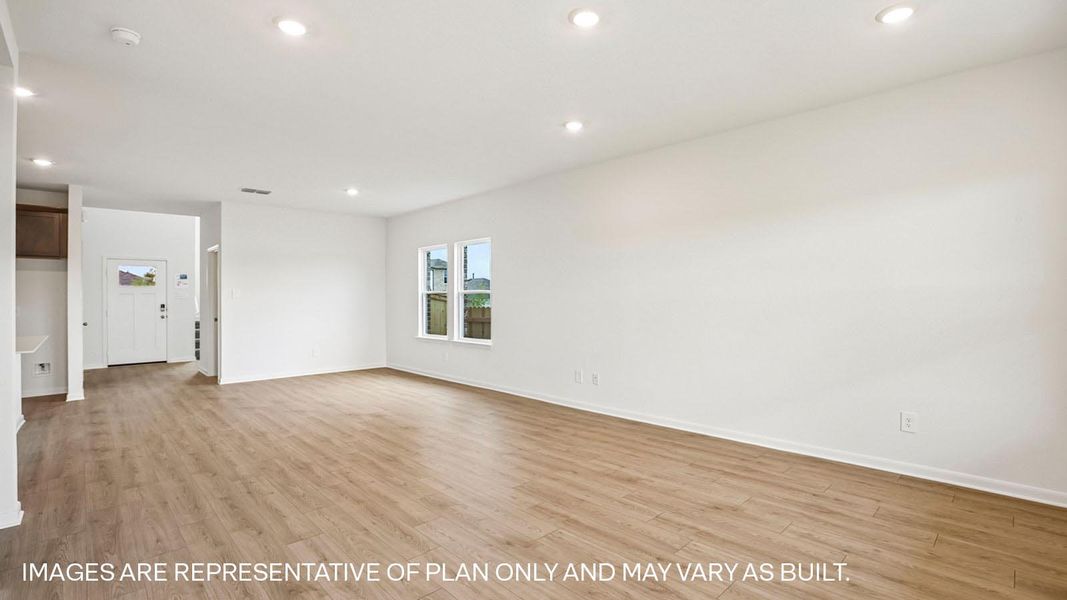Representative unfurnished interior of a home built from the The Pierce by D.R. Horton in Briarwood, Elgin (Image 14).