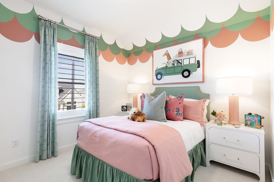 Representative Secondary Bedroom - some options shown