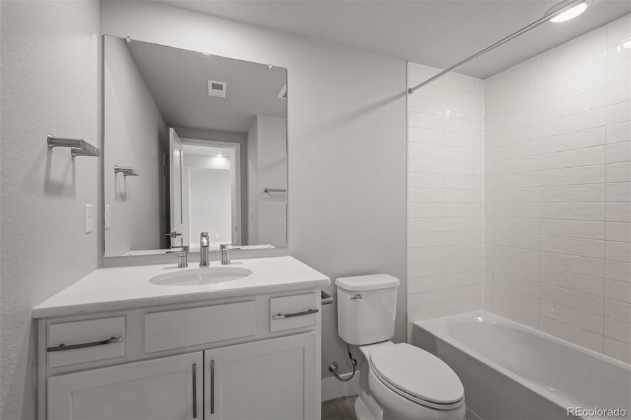 Furnished interior view inside a new home in Trailside at Cottonwood Creek, Colorado Springs (Image 14).