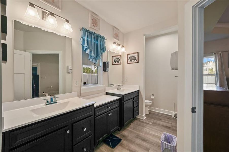 Furnished interior view inside a new home in , Locust Grove (Image 24).