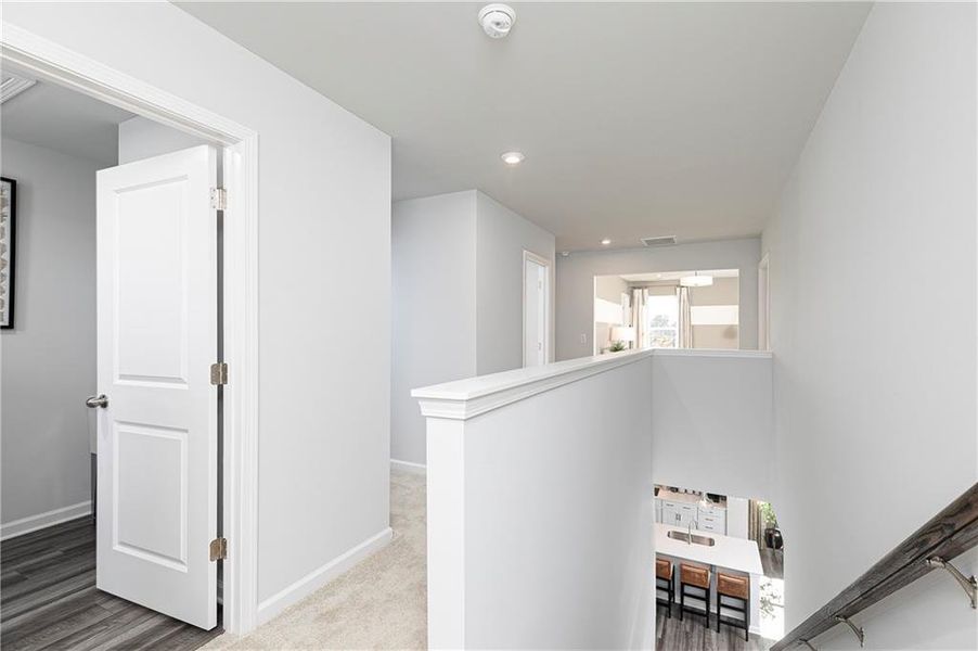 Furnished interior view inside a new home in Rhodes Glen, Lawrenceville (Image 33).