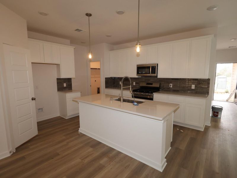 Furnished interior view inside a new home in Summerview, Fulshear (Image 5).
