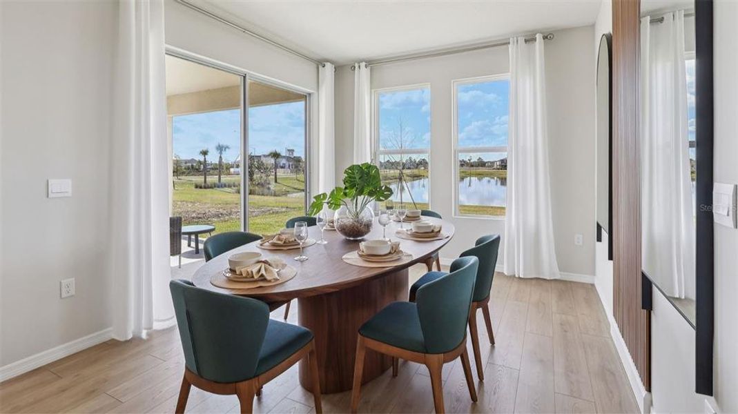 Furnished interior view inside a new home in Archers Mill, Ormond Beach (Image 9). Furnished interior view inside a new home in Archers Mill, Ormond Beach (Image 9).