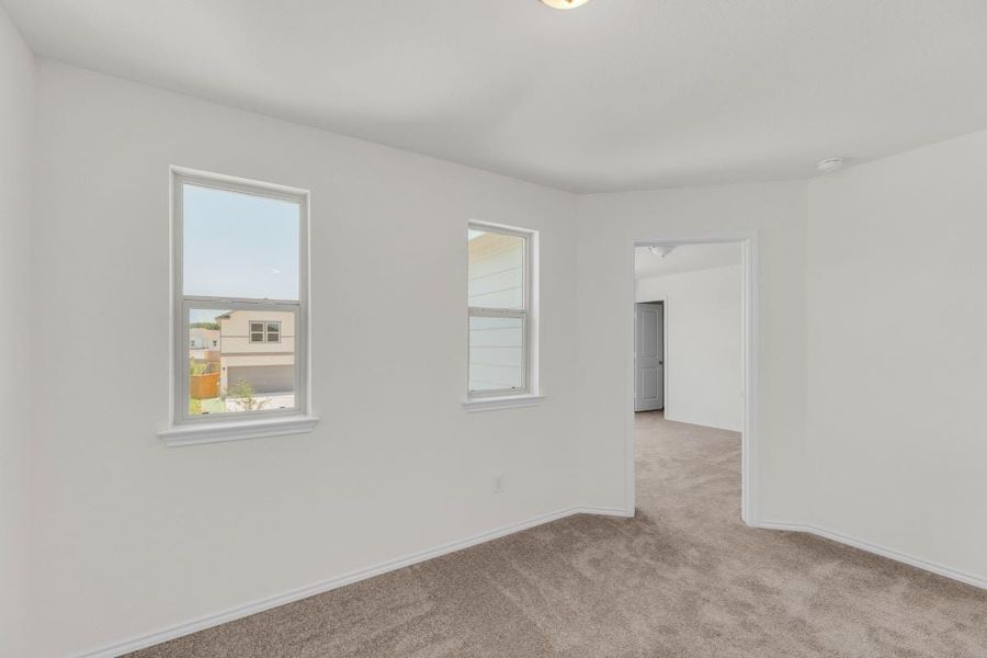 Spacious, unfurnished interior of a new home in Sonterra - Cool Water, Jarrell (Image 7).