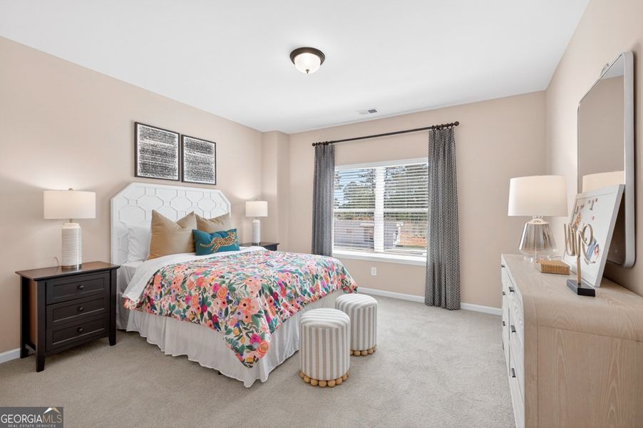 Furnished interior view inside a new home in Cobblestone Crossing Commons, Warner Robins (Image 28).