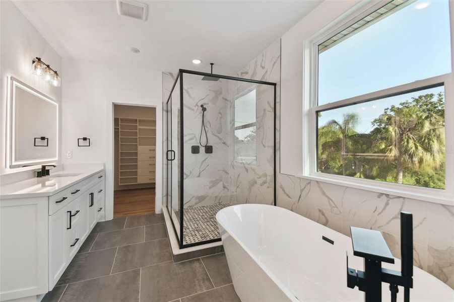 Furnished interior view inside a new home in , Tampa (Image 14).