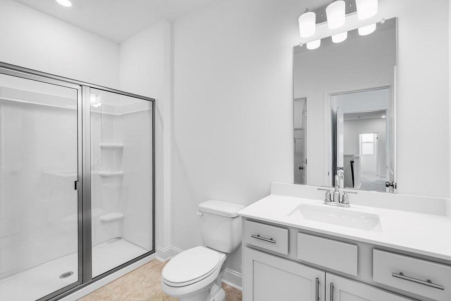 Furnished interior view inside a new home in Bailey Fence, Dacula (Image 11).
