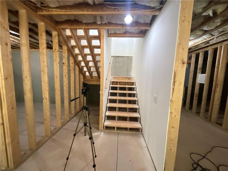 In-progress construction of a new home in , Lawrenceville, GA (Image 58).