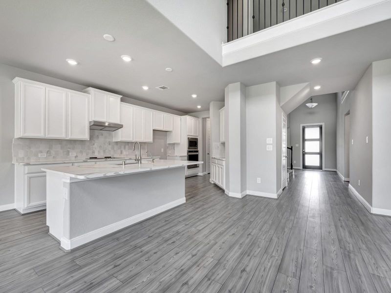 Photo is not of the actual home, but is an inspirational photo of builder’s model home and may depict options, furnishings, and/or decorator features that are not included