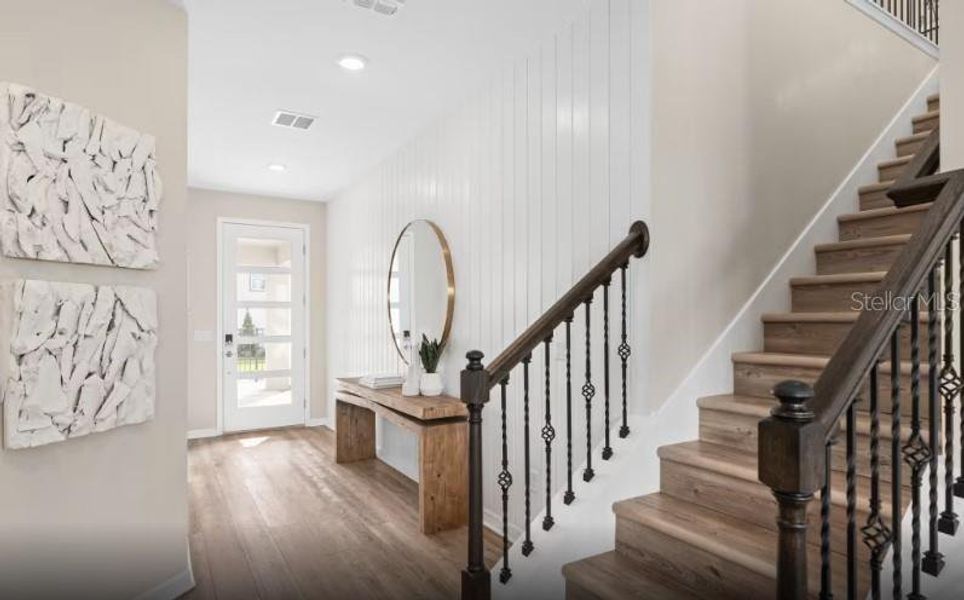 Furnished interior view inside a new home in Grandura, Sarasota (Image 5).