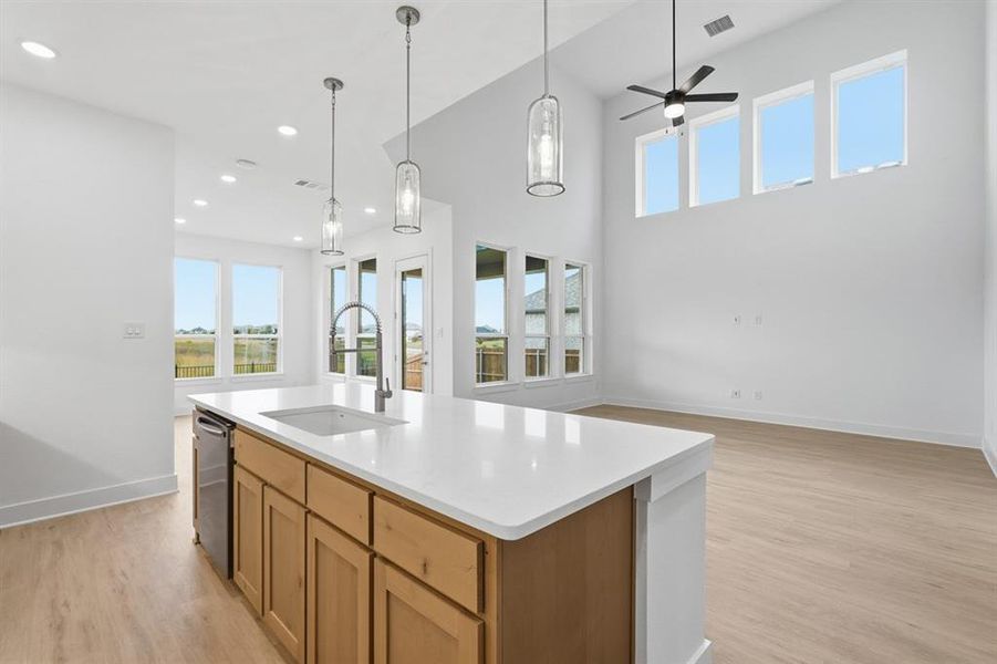 Furnished interior view inside a new home in Devonshire, Forney (Image 5).