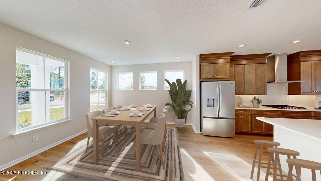 Furnished interior view inside a new home in RiverTown, St. Johns (Image 7).