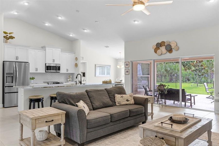Furnished interior view inside a new home in , Palm Coast (Image 23).