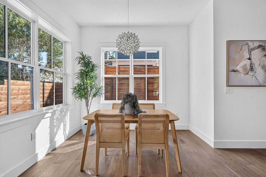 Furnished interior view inside a new home in , Austin (Image 5).