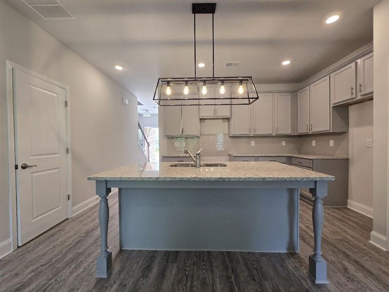 Furnished interior view inside a new home in Morning Creek Forest, South Fulton (Image 7).