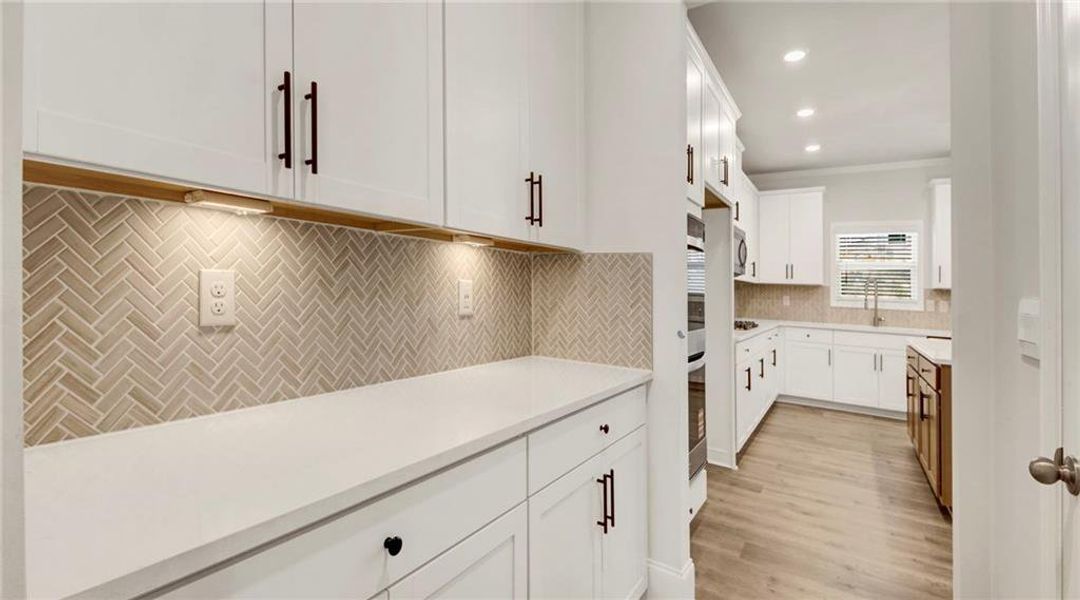 Furnished interior view inside a new home in Butner Estates, College Park (Image 7).