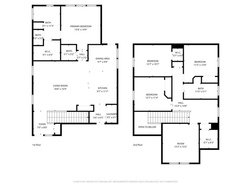 2D floor plan layout of this home in , Huntsville, TX (Image 5).