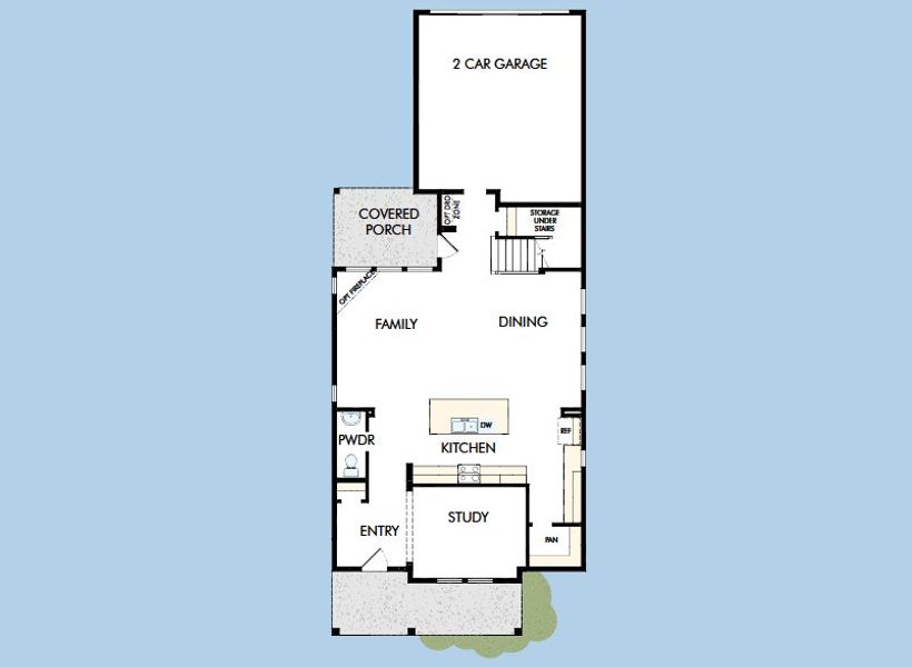 2D floor plan layout for the The Nicklaus by David Weekley Homes in Elyson 40', Katy, TX (Image 3). 2D floor plan layout for the The Nicklaus by David Weekley Homes in Elyson 40', Katy, TX (Image 3).