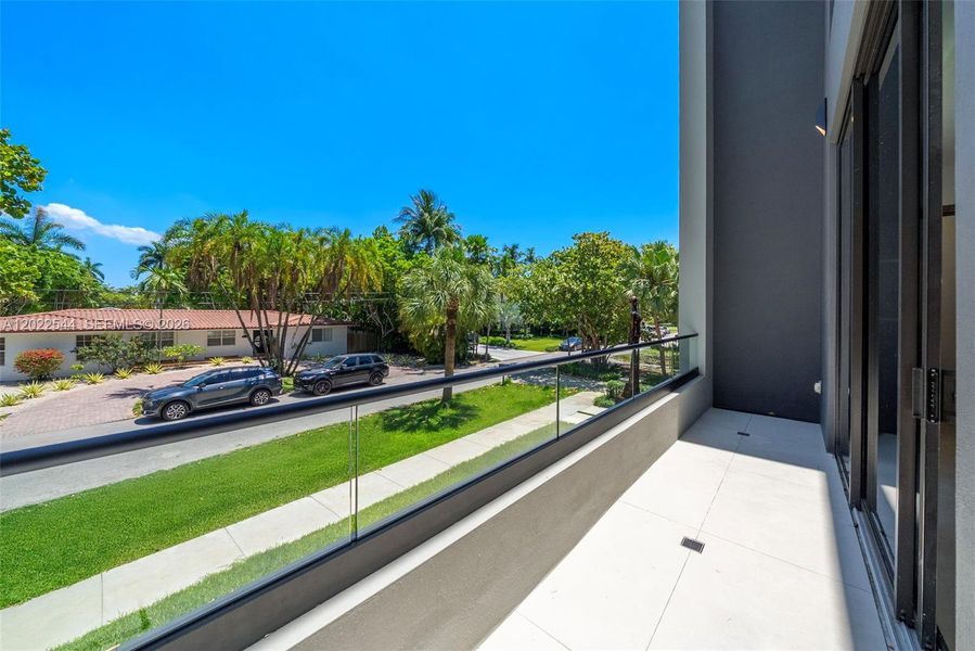 Exterior details and patio area of a home in , Miami (Image 25). Exterior details and patio area of a home in , Miami (Image 25).